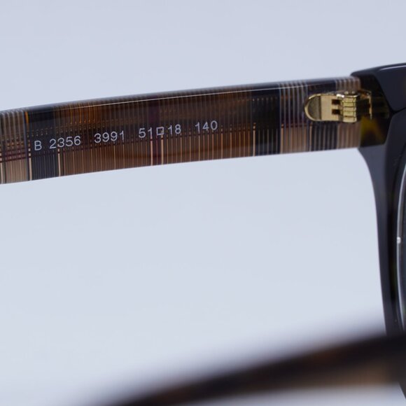 🕶️ New Burberry BE2356 3991 Eyeglasses - Dark Havana Frame 51mm - Picture 5 of 12